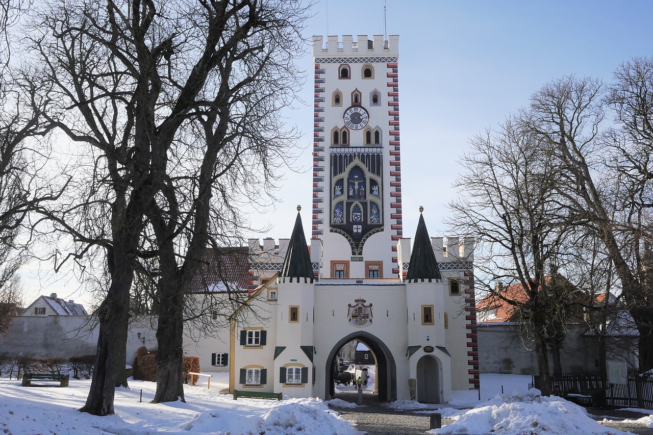 bayer gate  city  architecture free photo