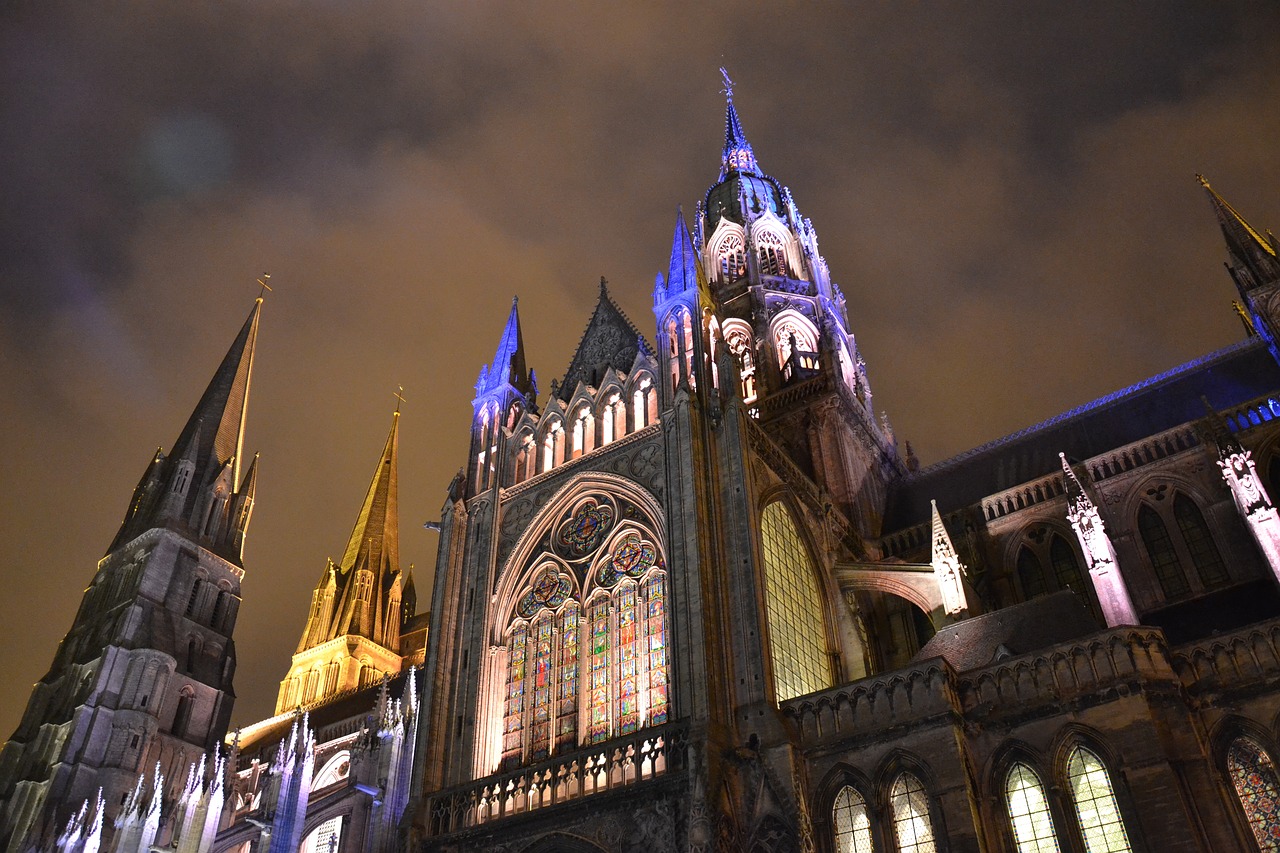 bayeux cathedral france free photo