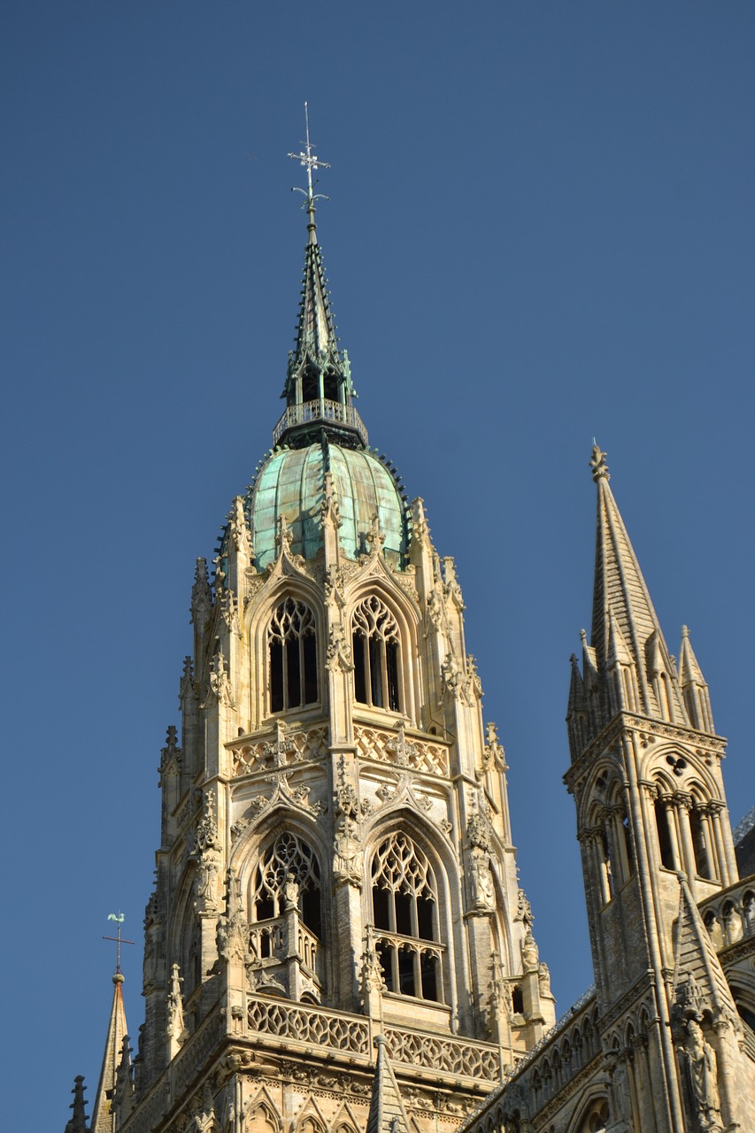 bayeux france cathedral free photo