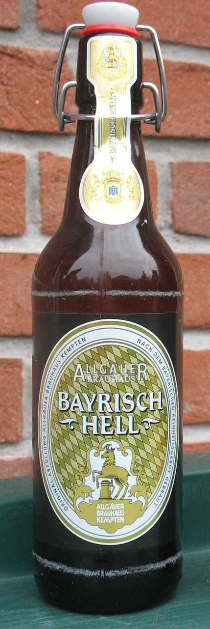 bayrisch hell allgaeuer bottle free photo