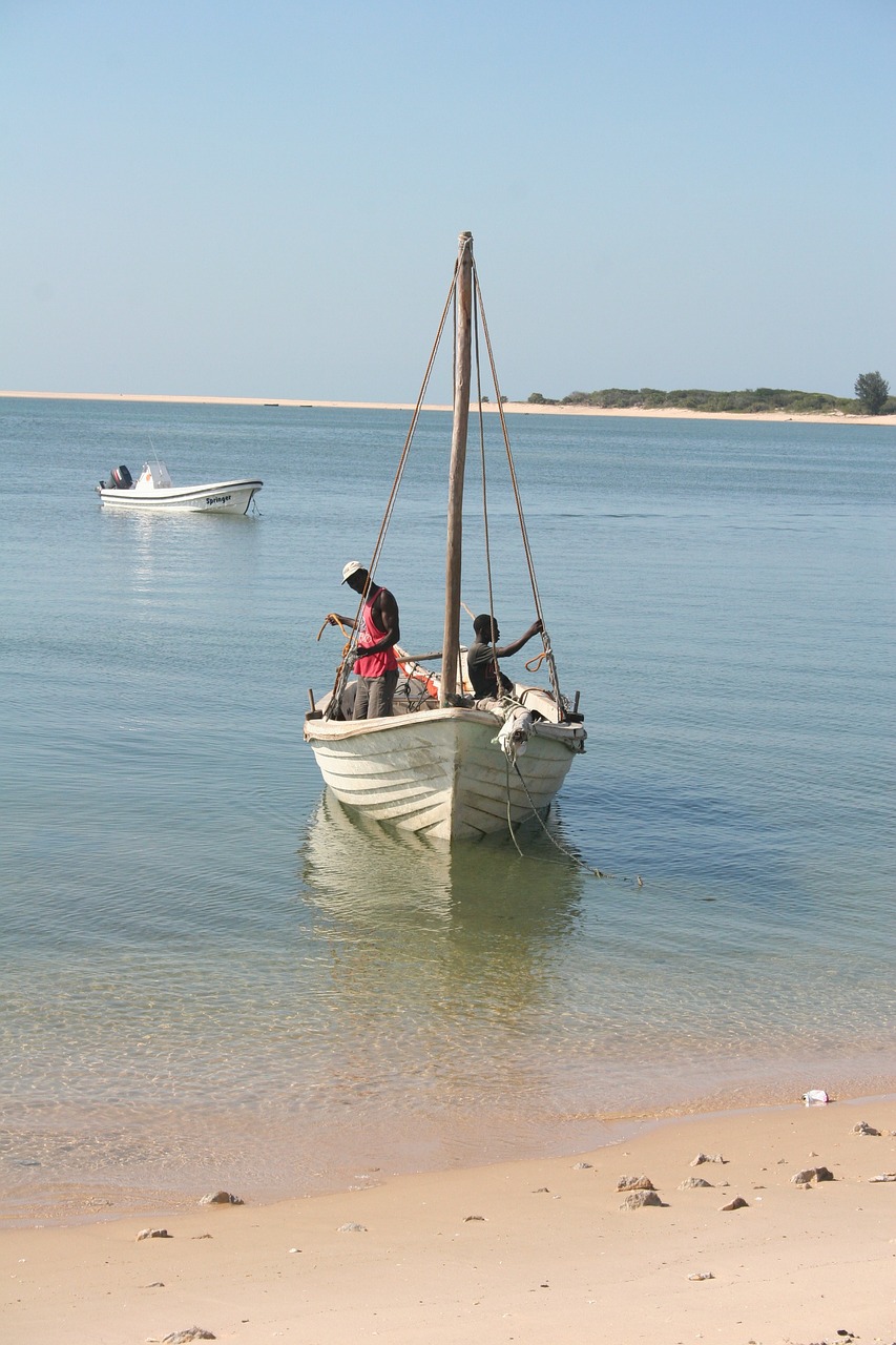 bazaruto fishermen mozambique free photo