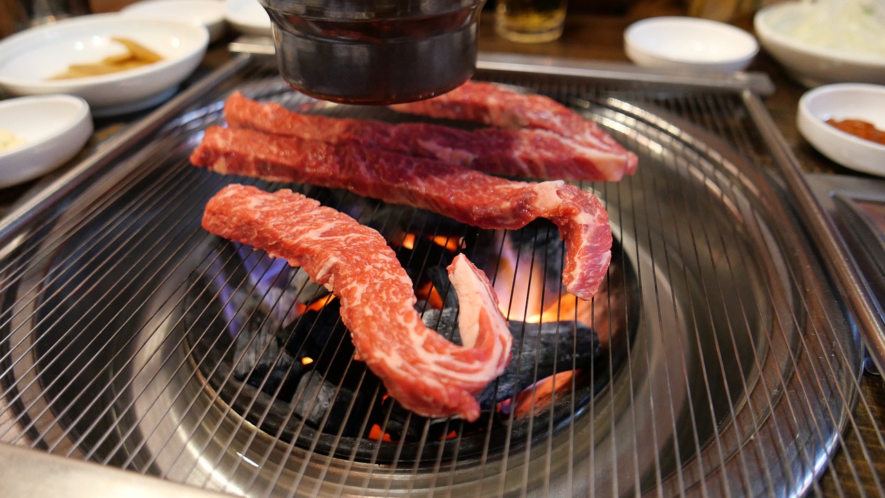 bbq  korean style  grill free photo