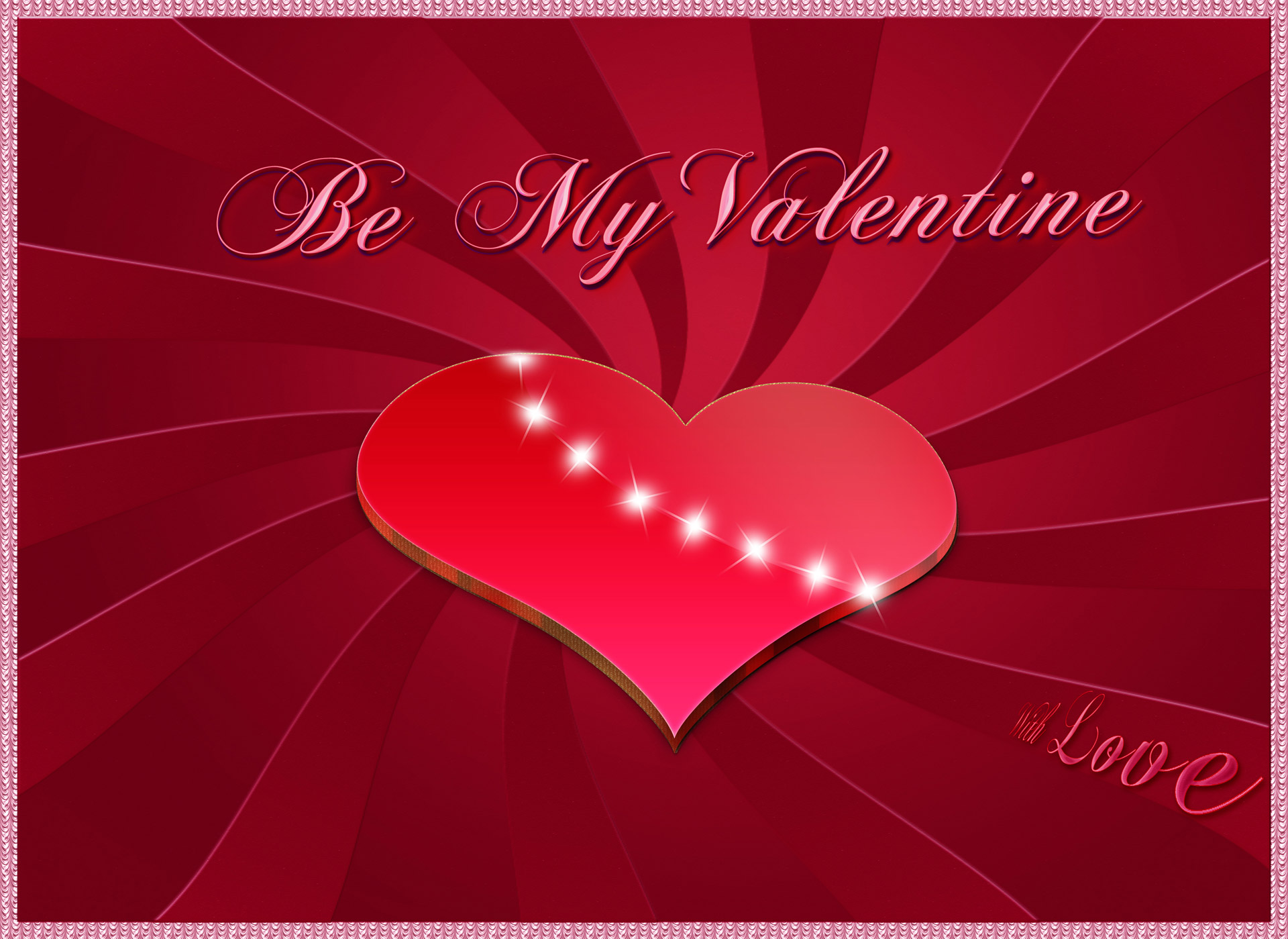 valentine card 3 d free photo