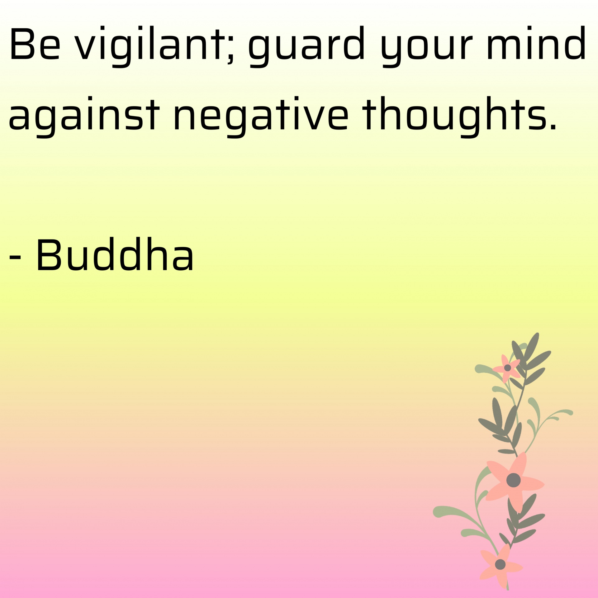 quote buddha be free photo