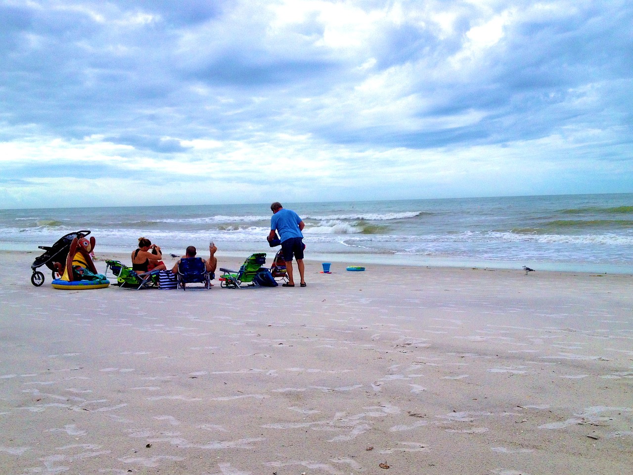 beach ocean sand free photo