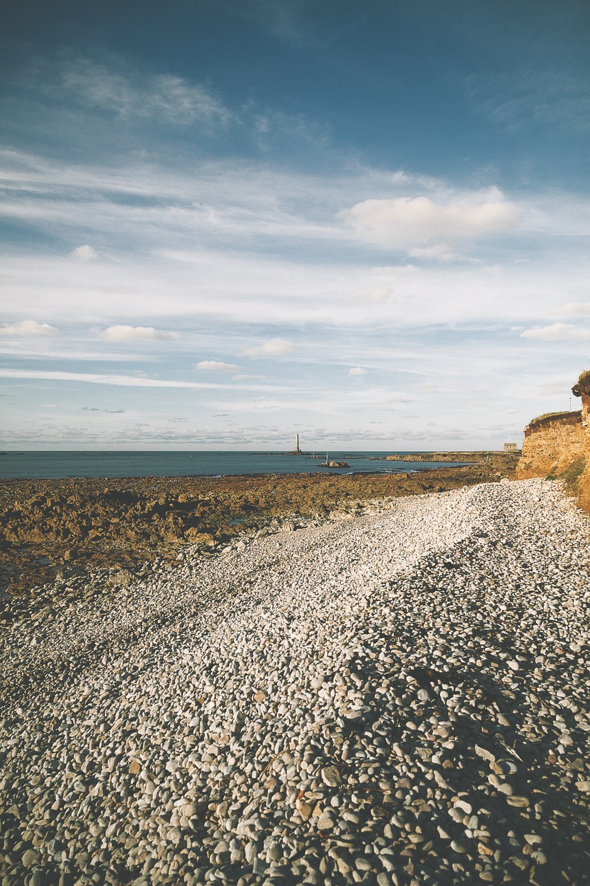 beach auderville france free photo