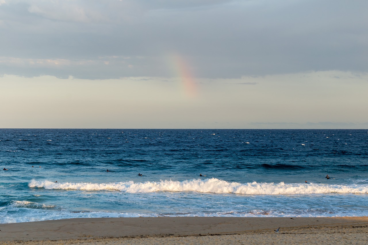 beach beach walk sunset free photo