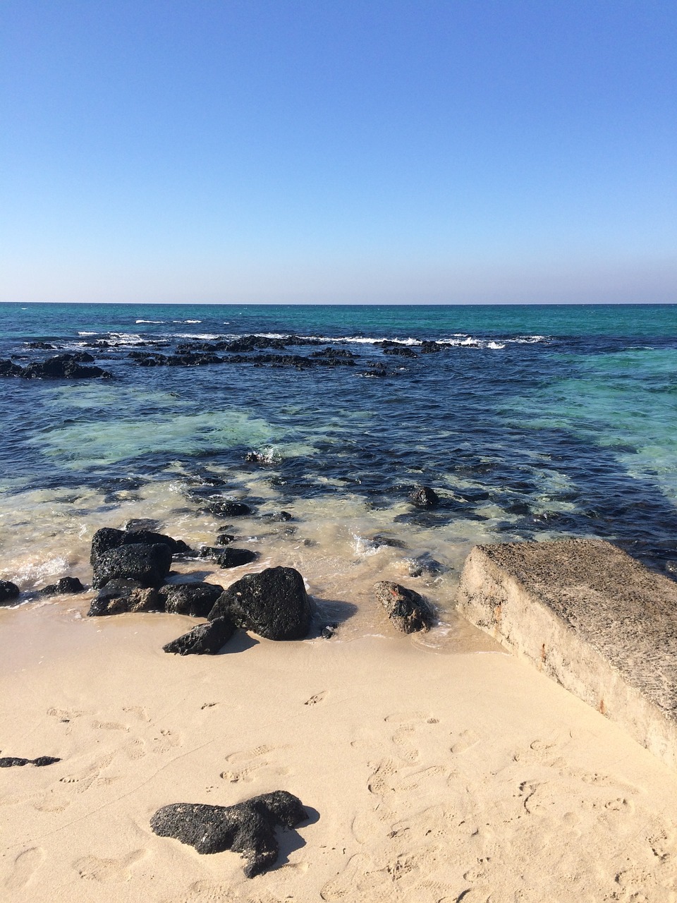 beach sea sand free photo