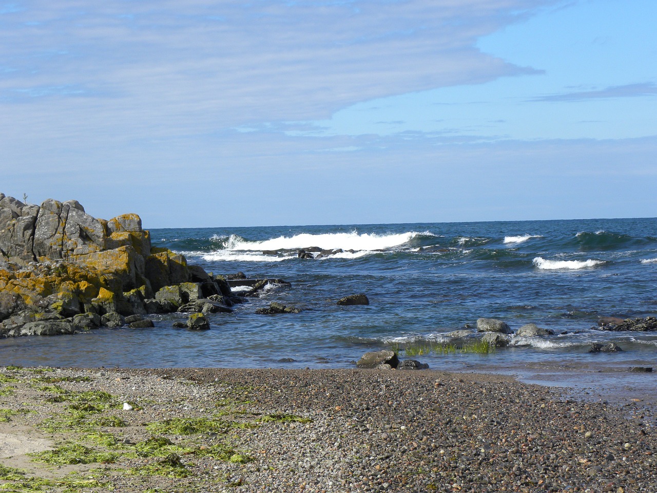 beach sea baltic sea free photo