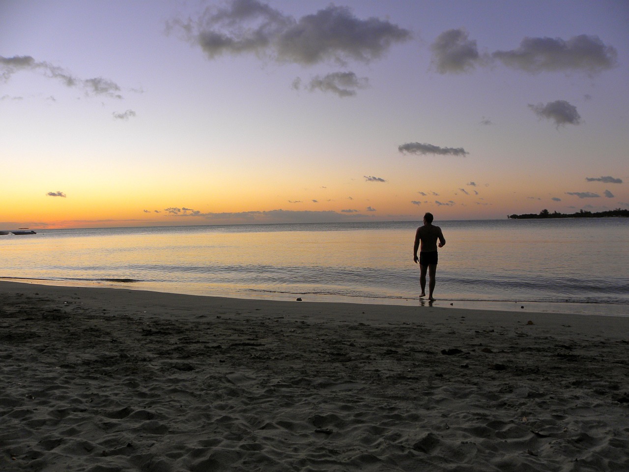 mauritius beach beach sunset mauriutius sunset free photo