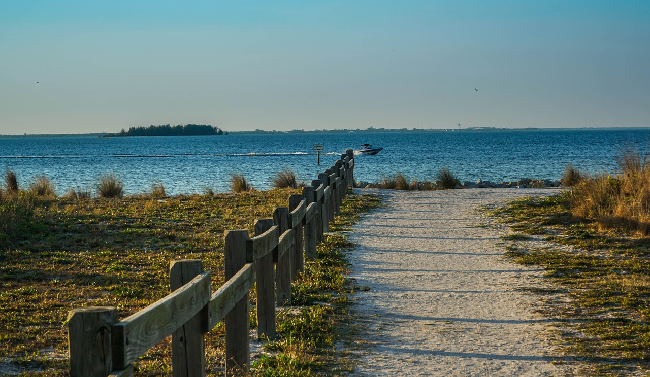 beach florida boat free photo