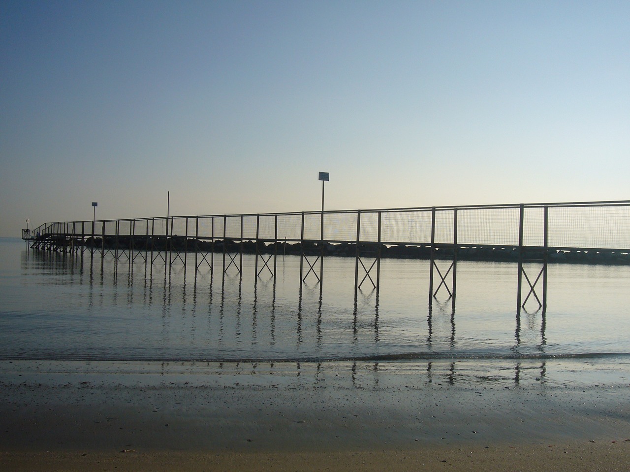 beach sand jetty free photo