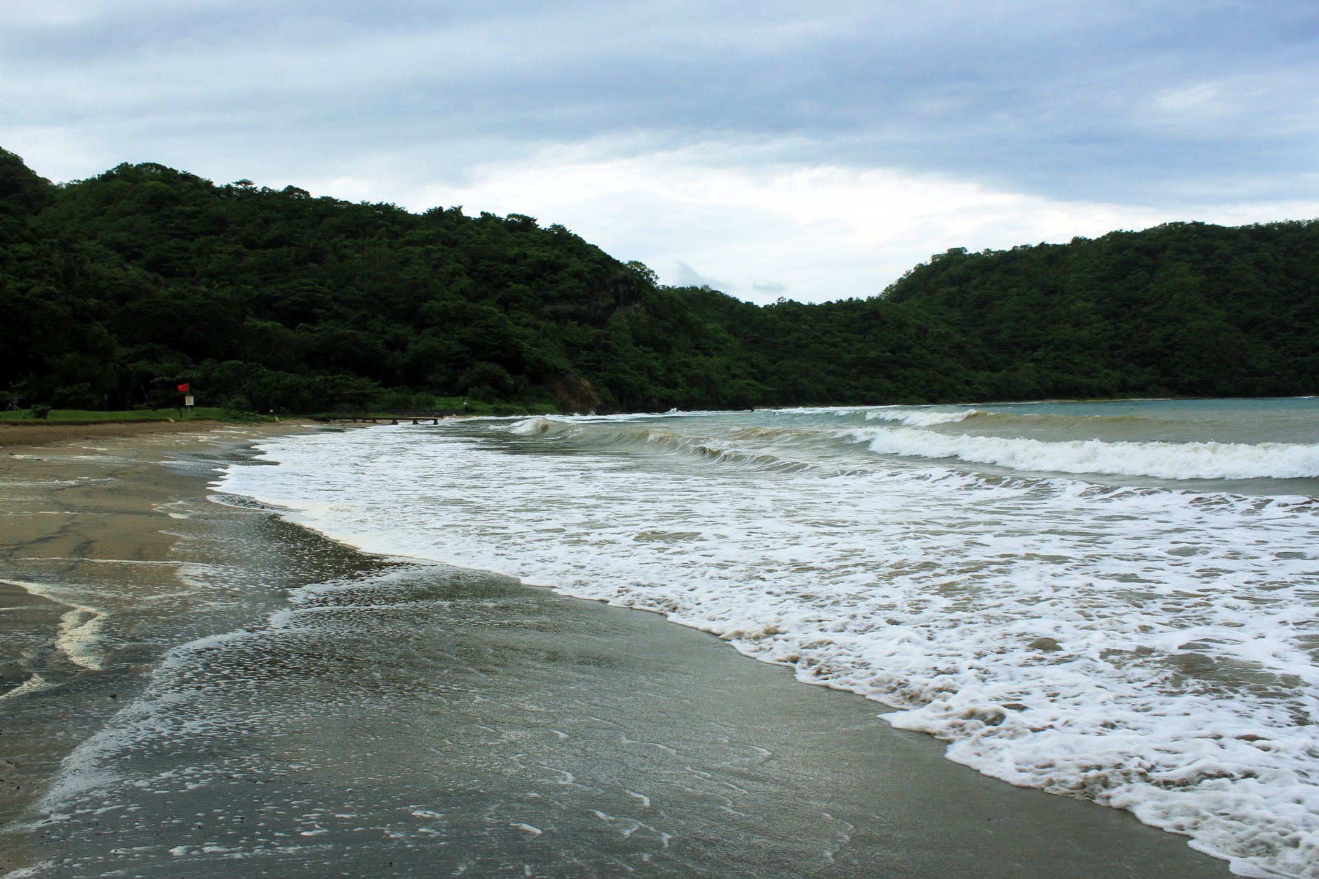 beach waves sea free photo