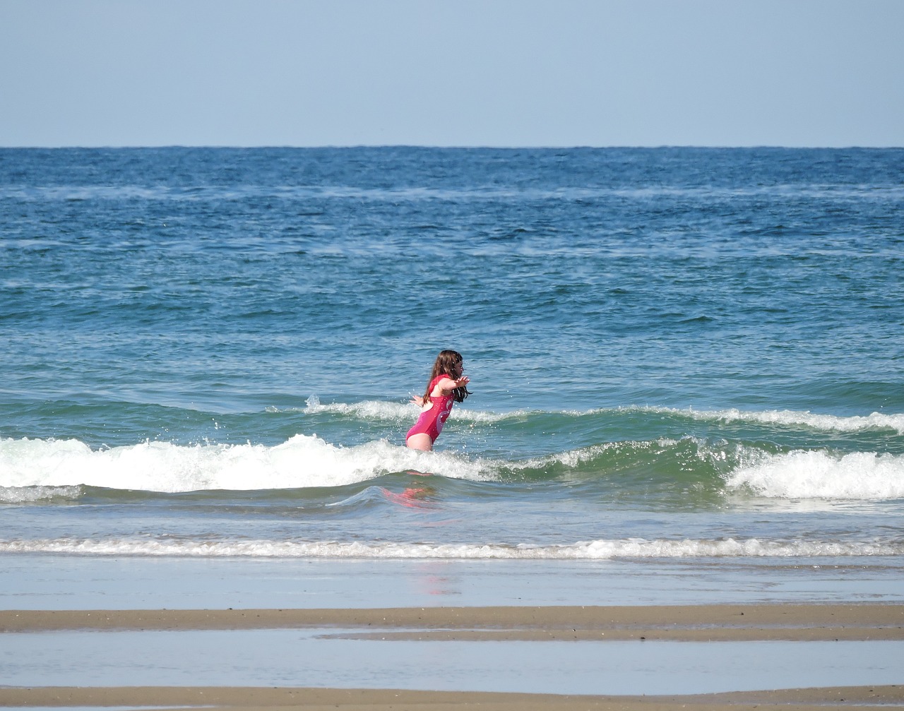 beach surf ocean free photo