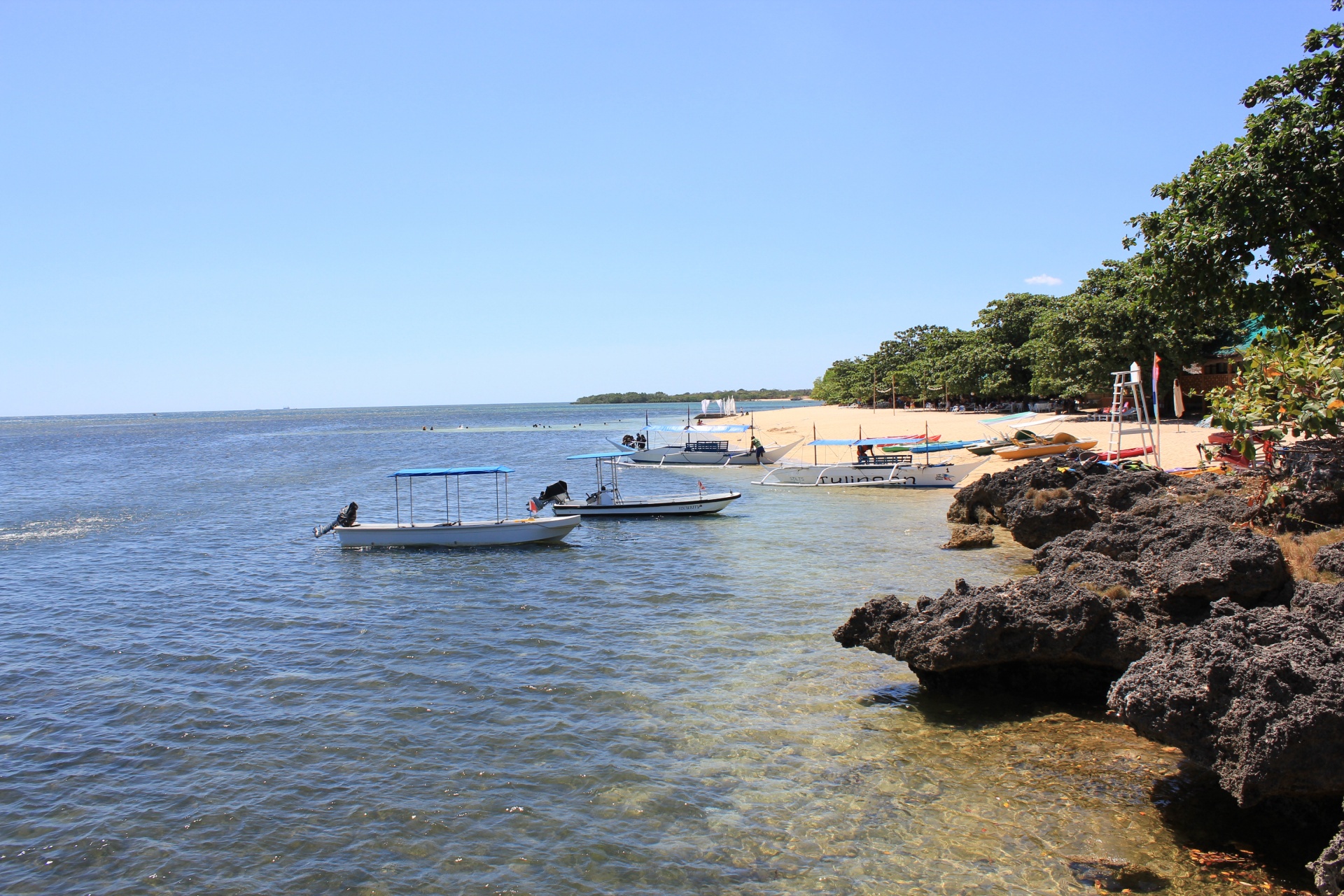 beach white sand cottage free photo