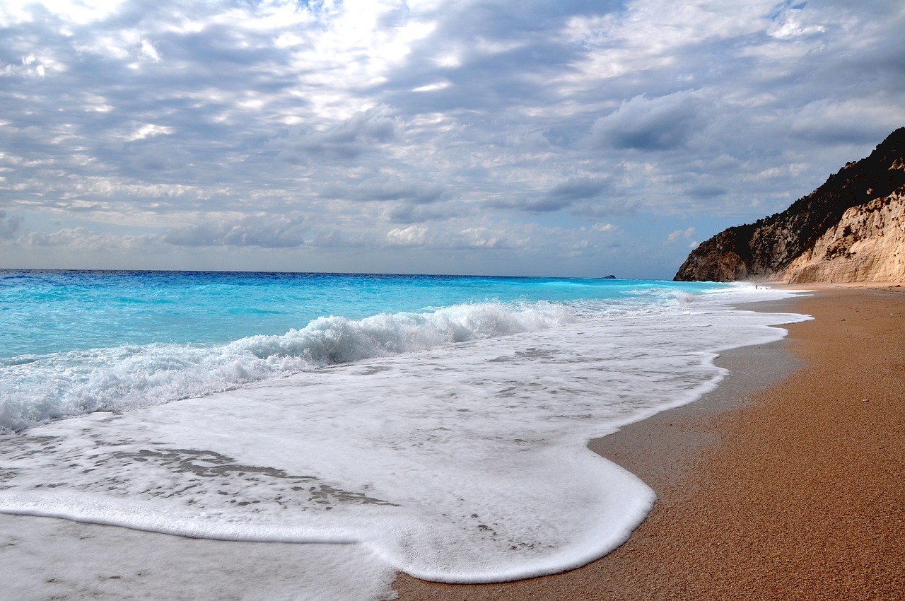 beach booked greece free photo