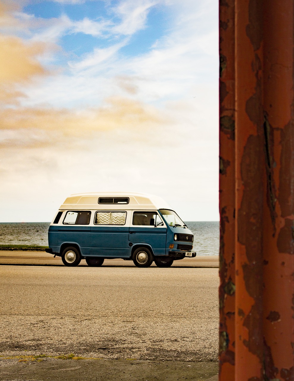 beach van rundown free photo