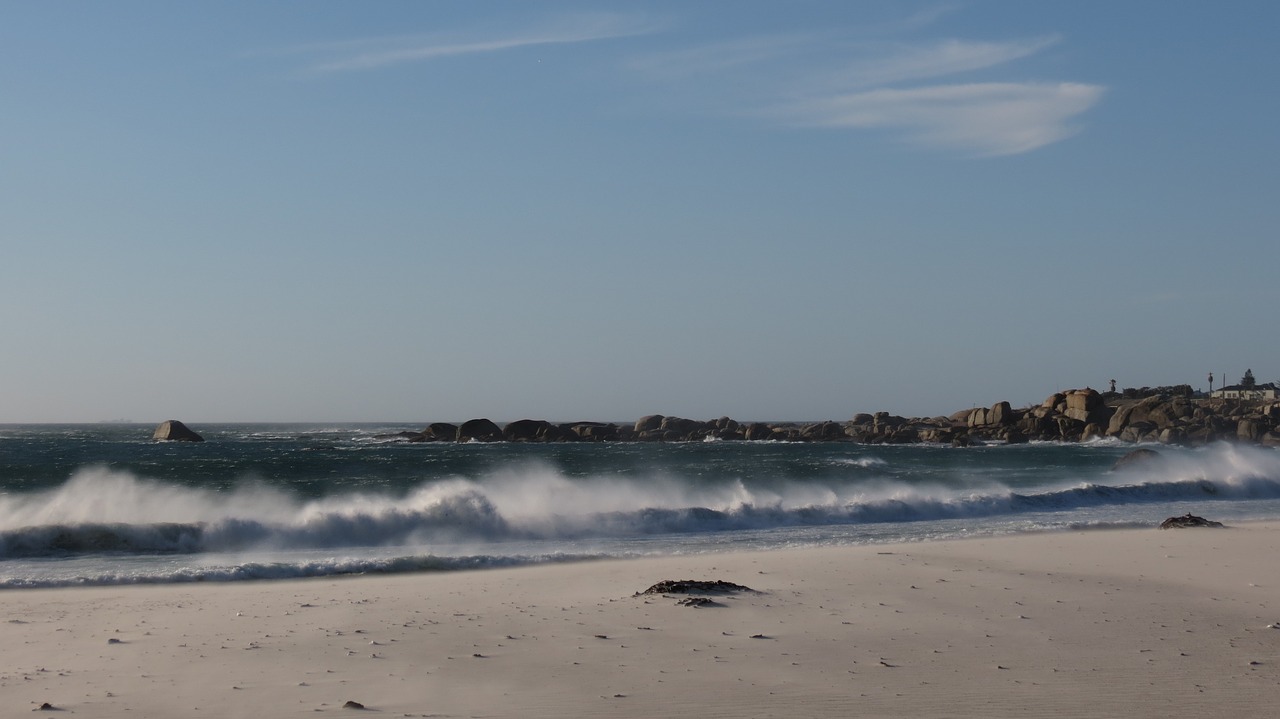 beach wind wild free photo