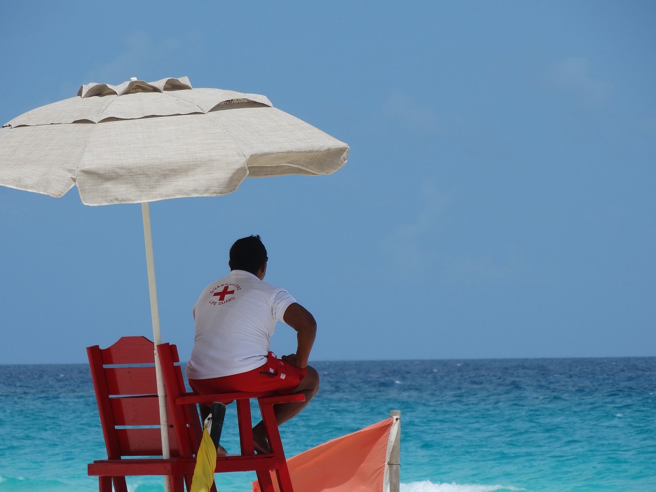 beach security life guard free photo