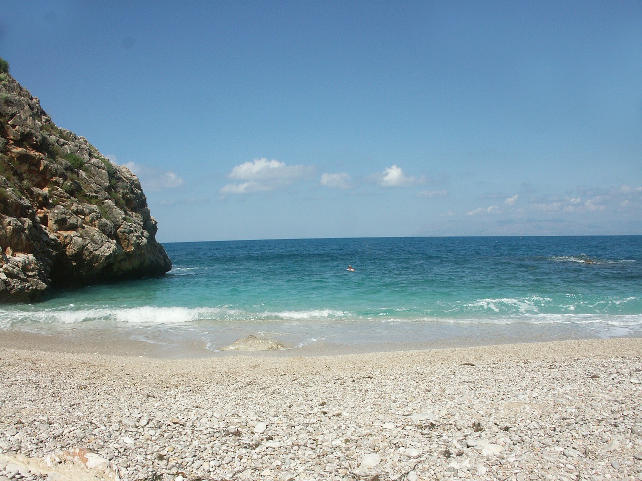 beach sand sea free photo