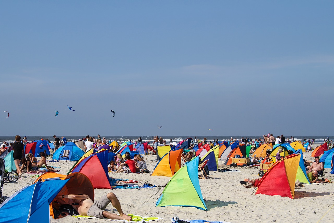 beach beach shelter kite free photo