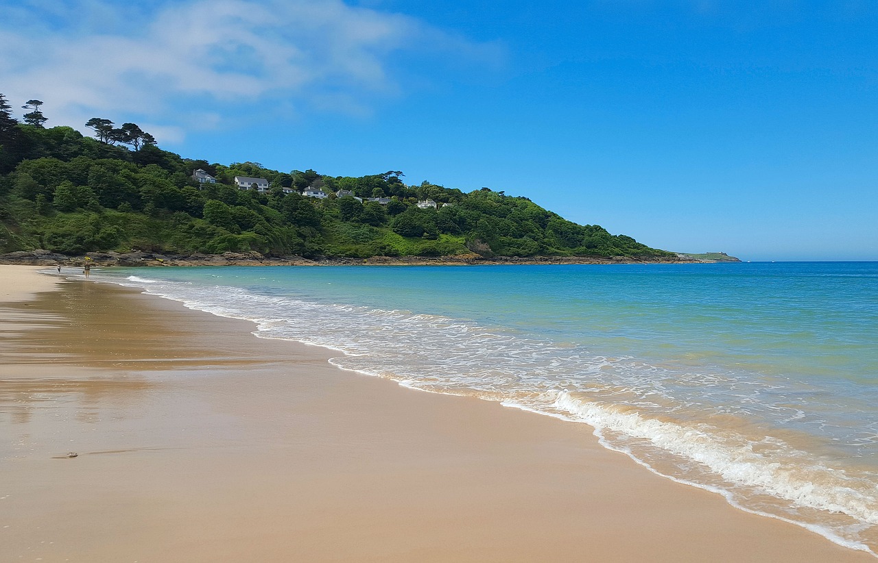 beach cornwall coast free photo