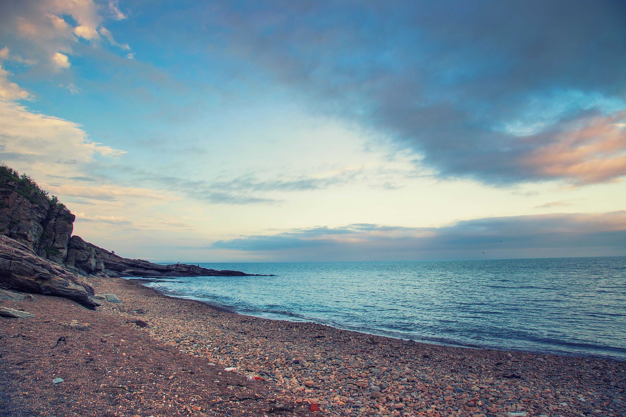 beach russia landscape free photo