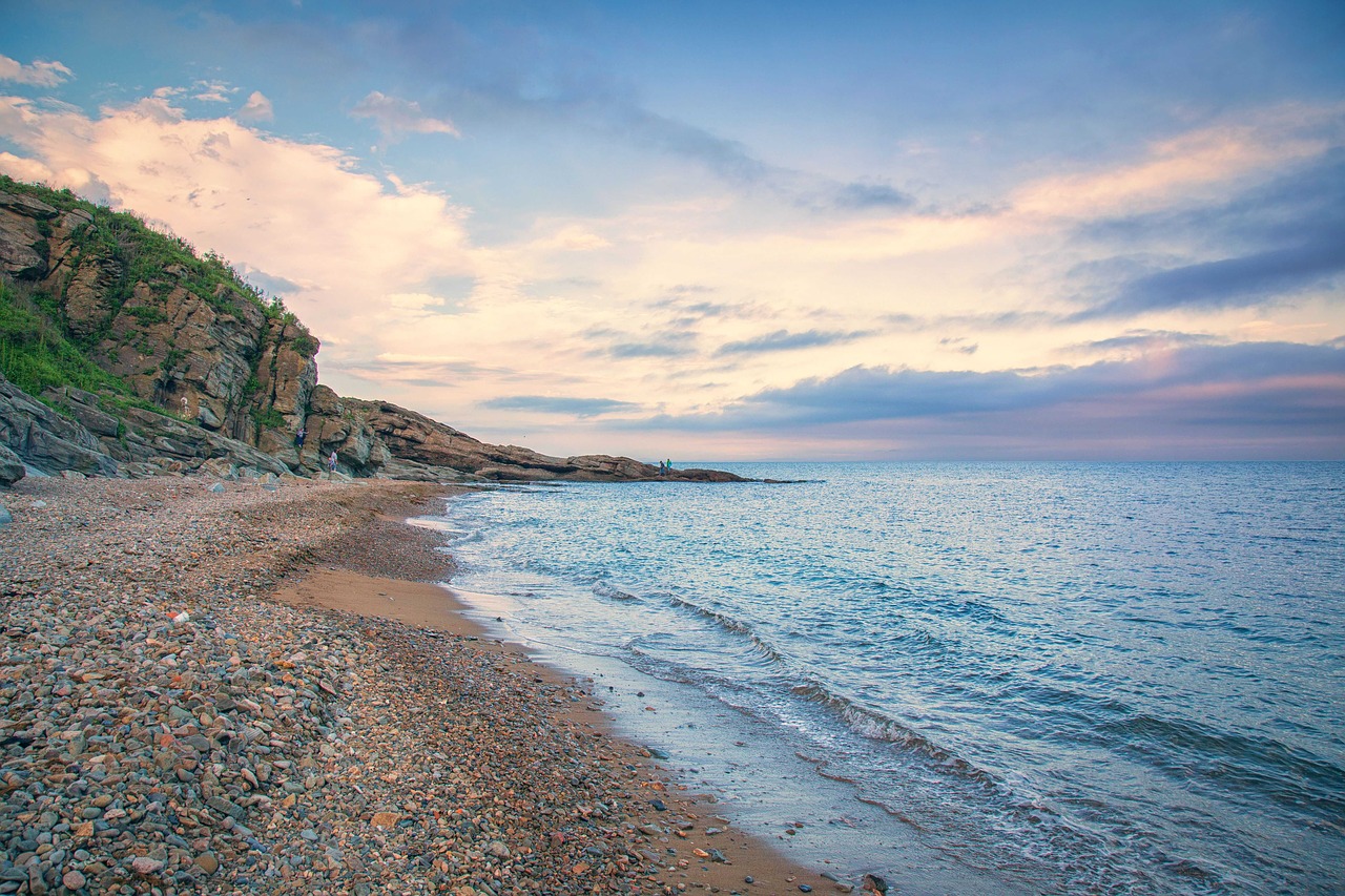 beach russia landscape free photo