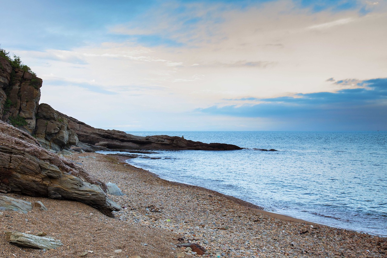 beach russia landscape free photo