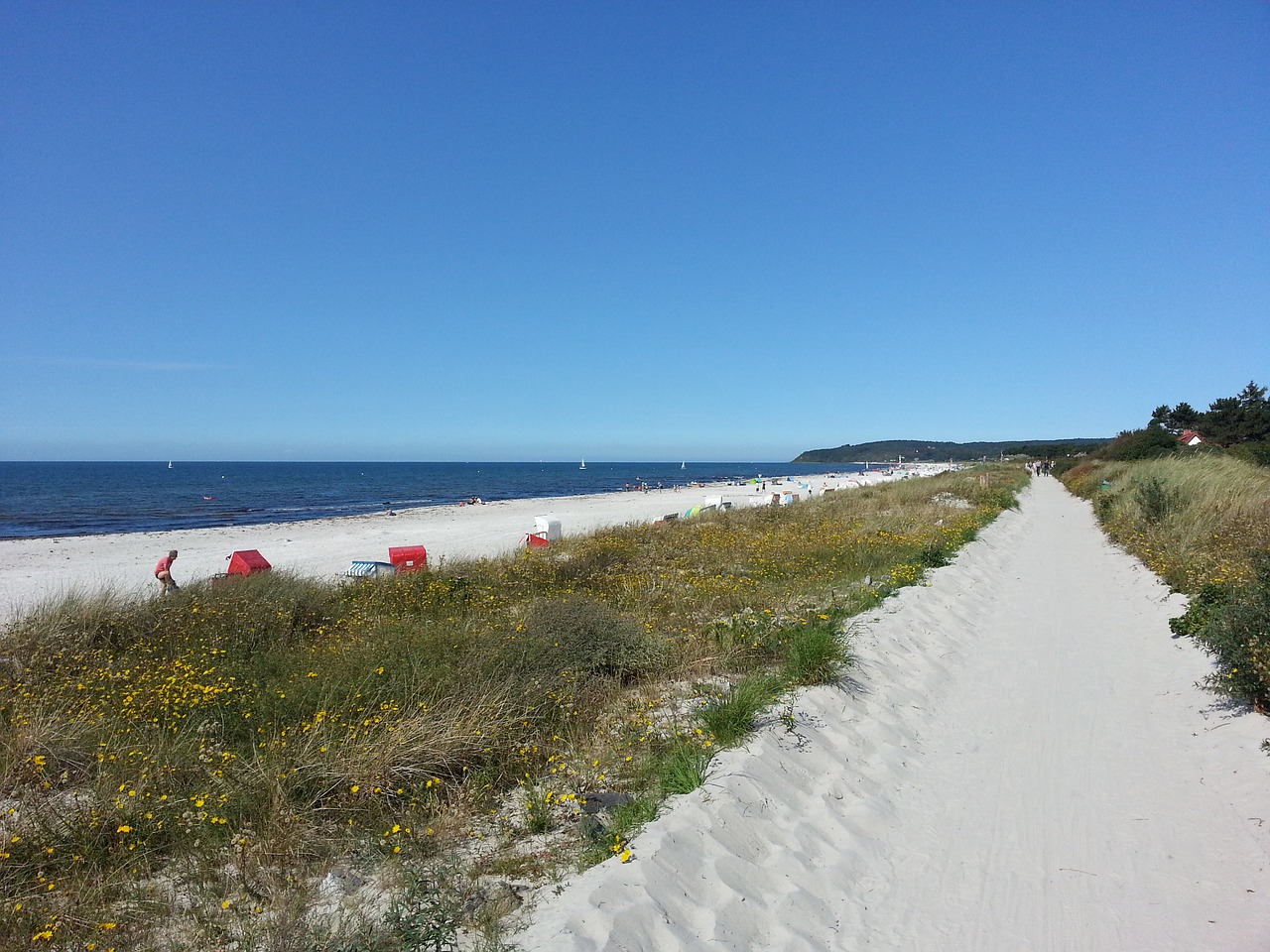 beach sand holiday free photo