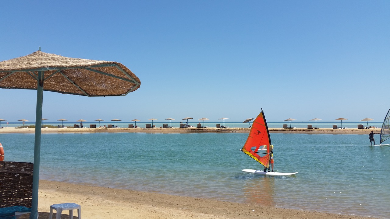 beach el gouna red sea free photo