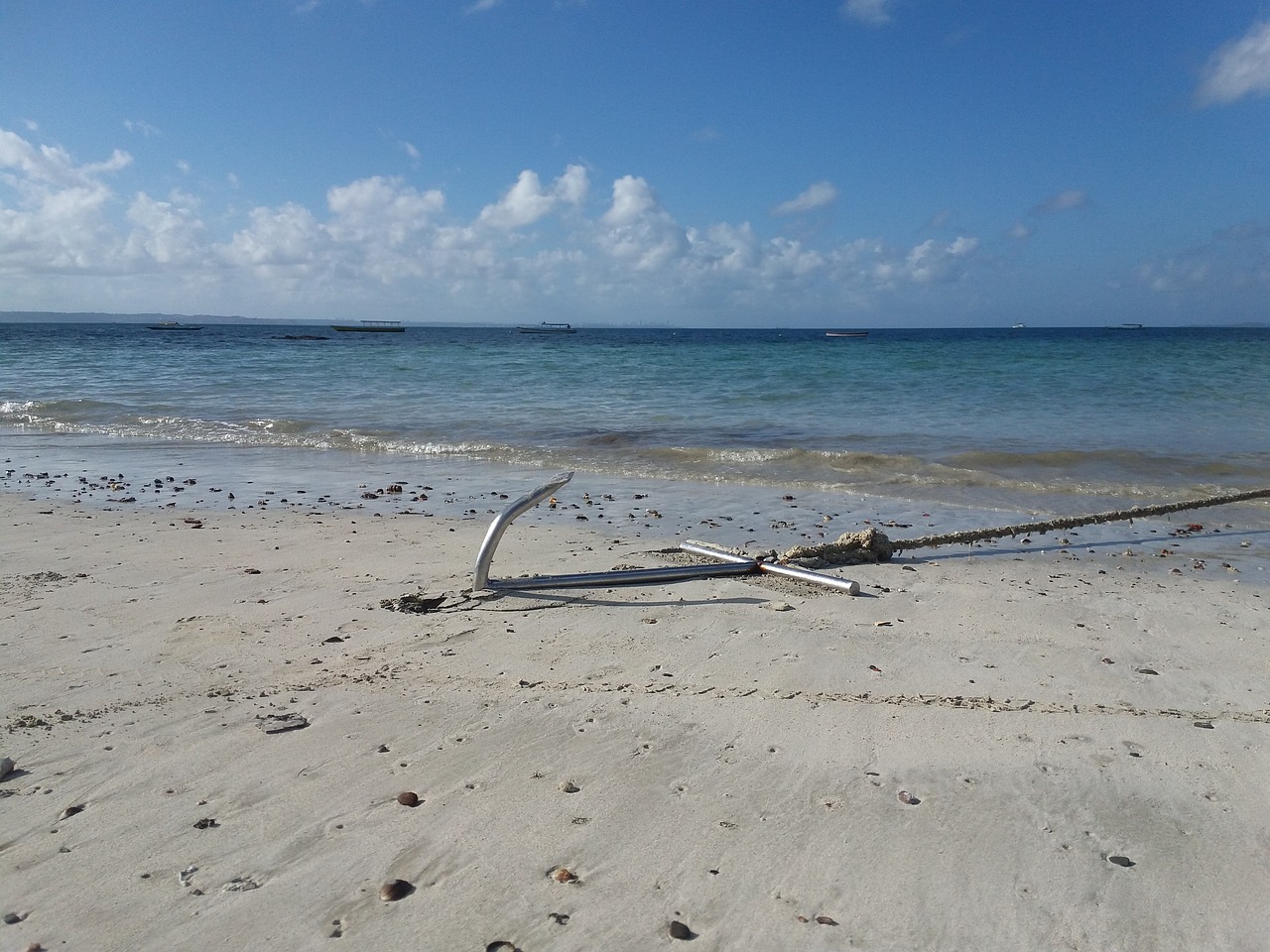 beach mar anchor free photo