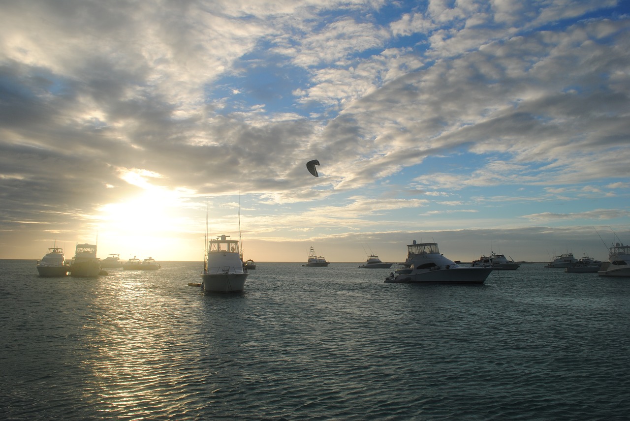 beach boats yacht free photo