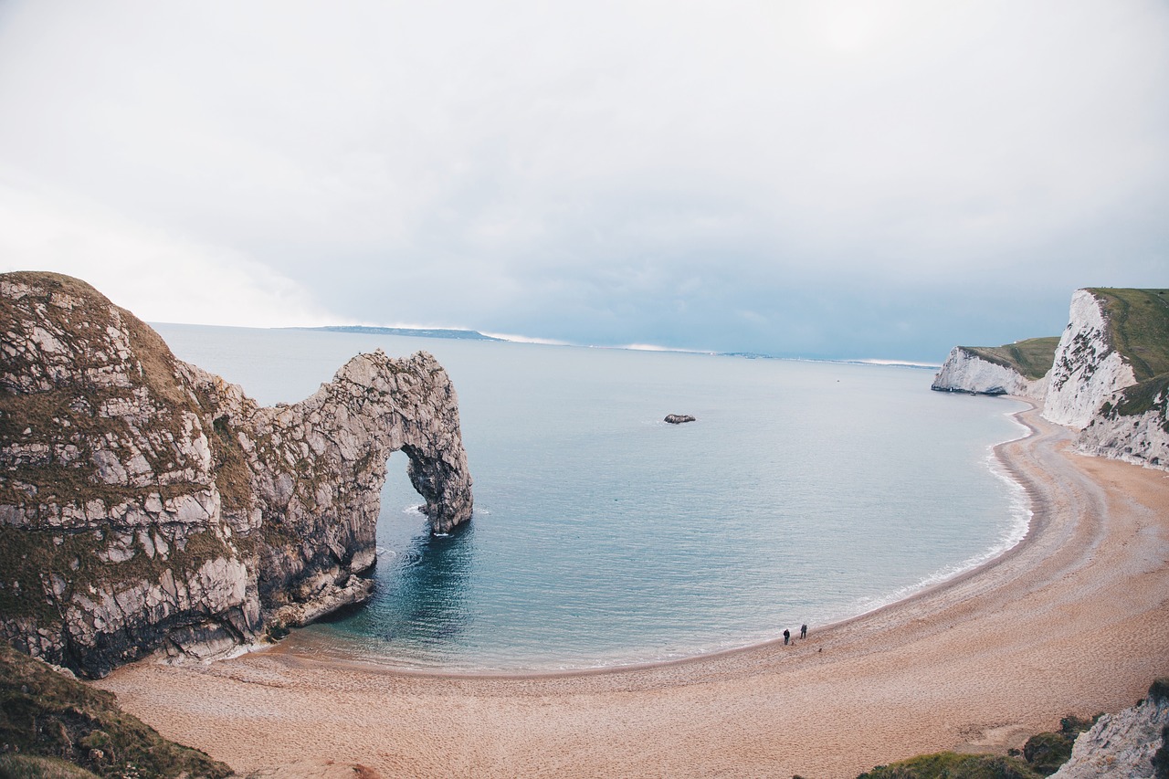 beach cliff coast free photo