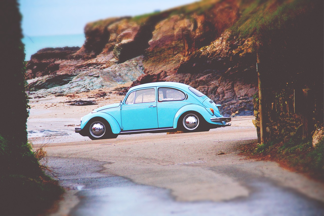 beach beetle car free photo