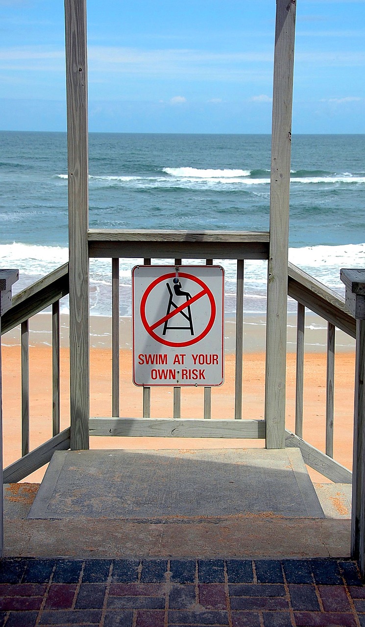 beach entrance walkway free photo