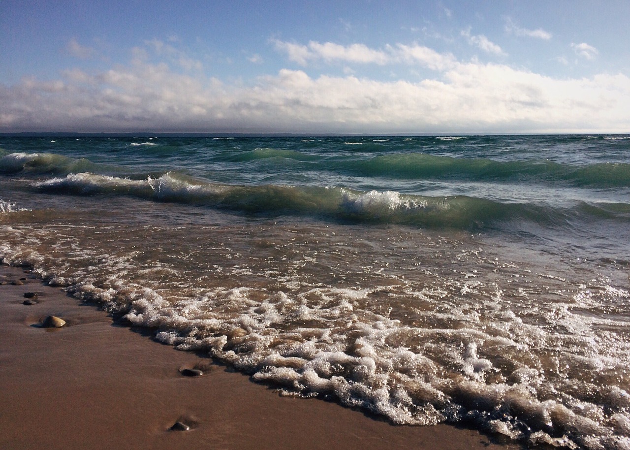 beach shore lake free photo