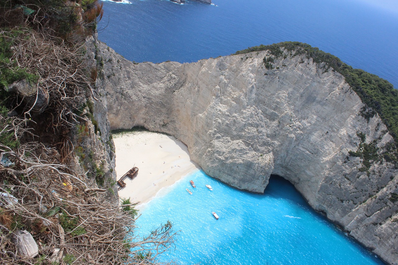 beach greece summer free photo