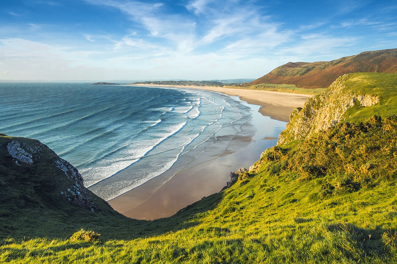 beach coast ocean free photo