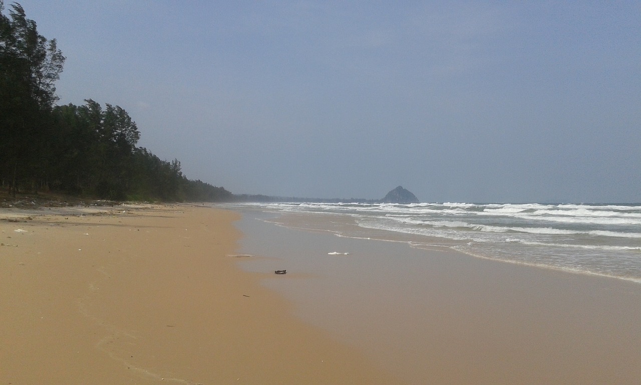 beach empty natural free photo