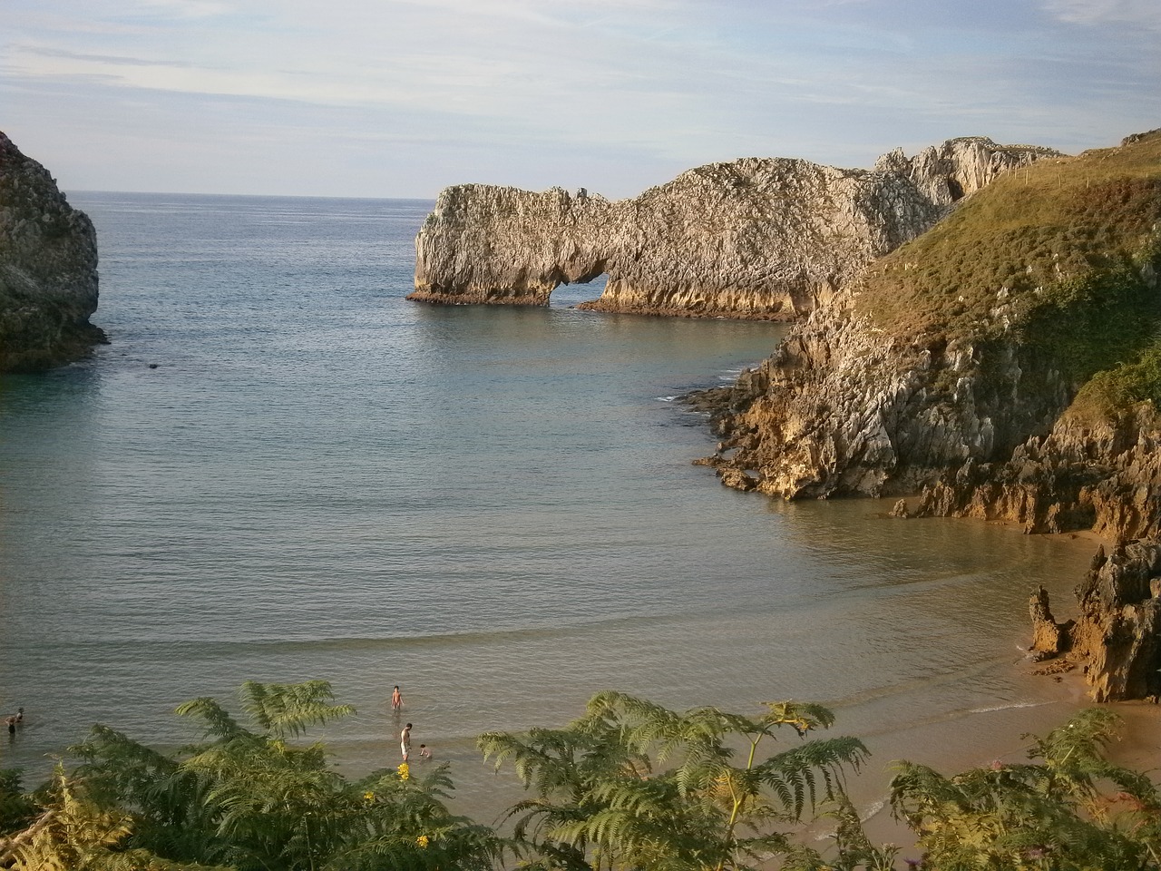 beach asturias cantabrian coast free photo