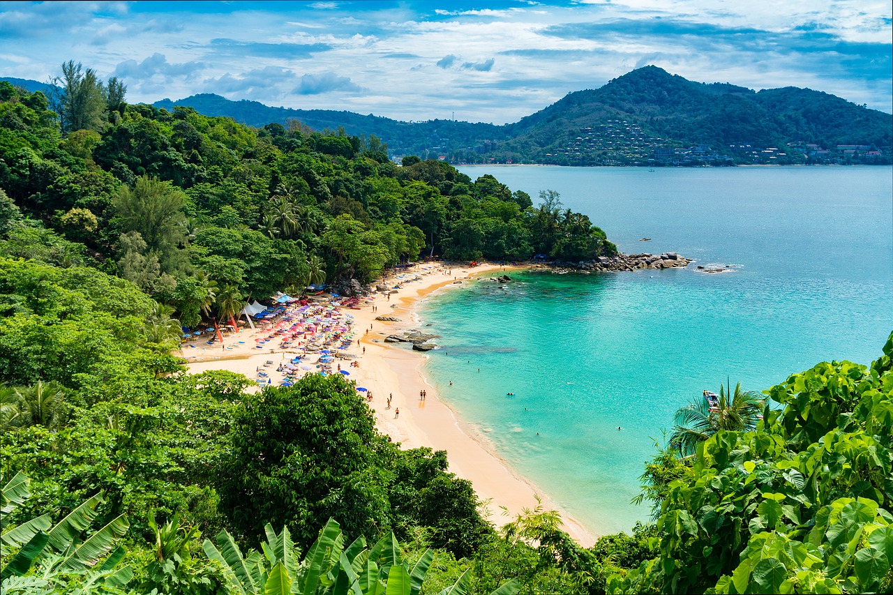 beach people tropical free photo