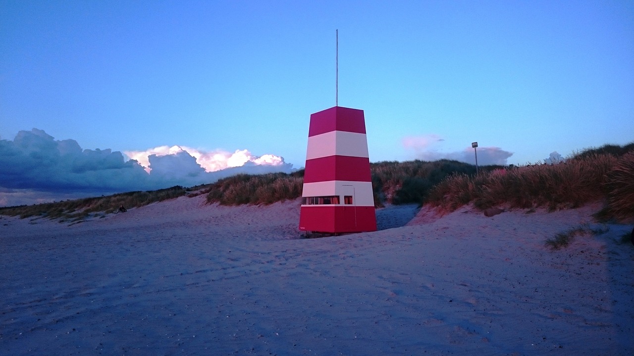 beach tower baltic sea free photo