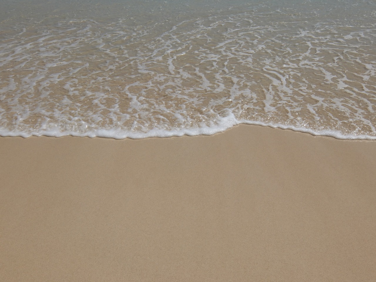 beach sand wave free photo