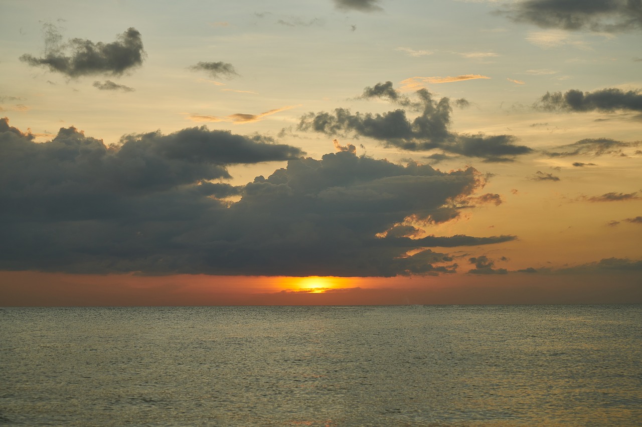 beach landscape background free photo