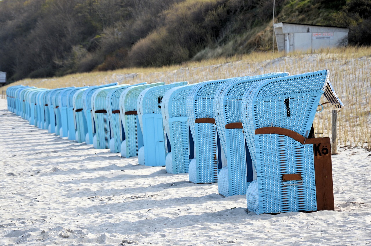 beach baltic sea beach chair free photo