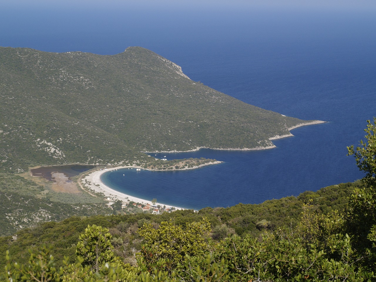 beach greece φωκιανός free photo