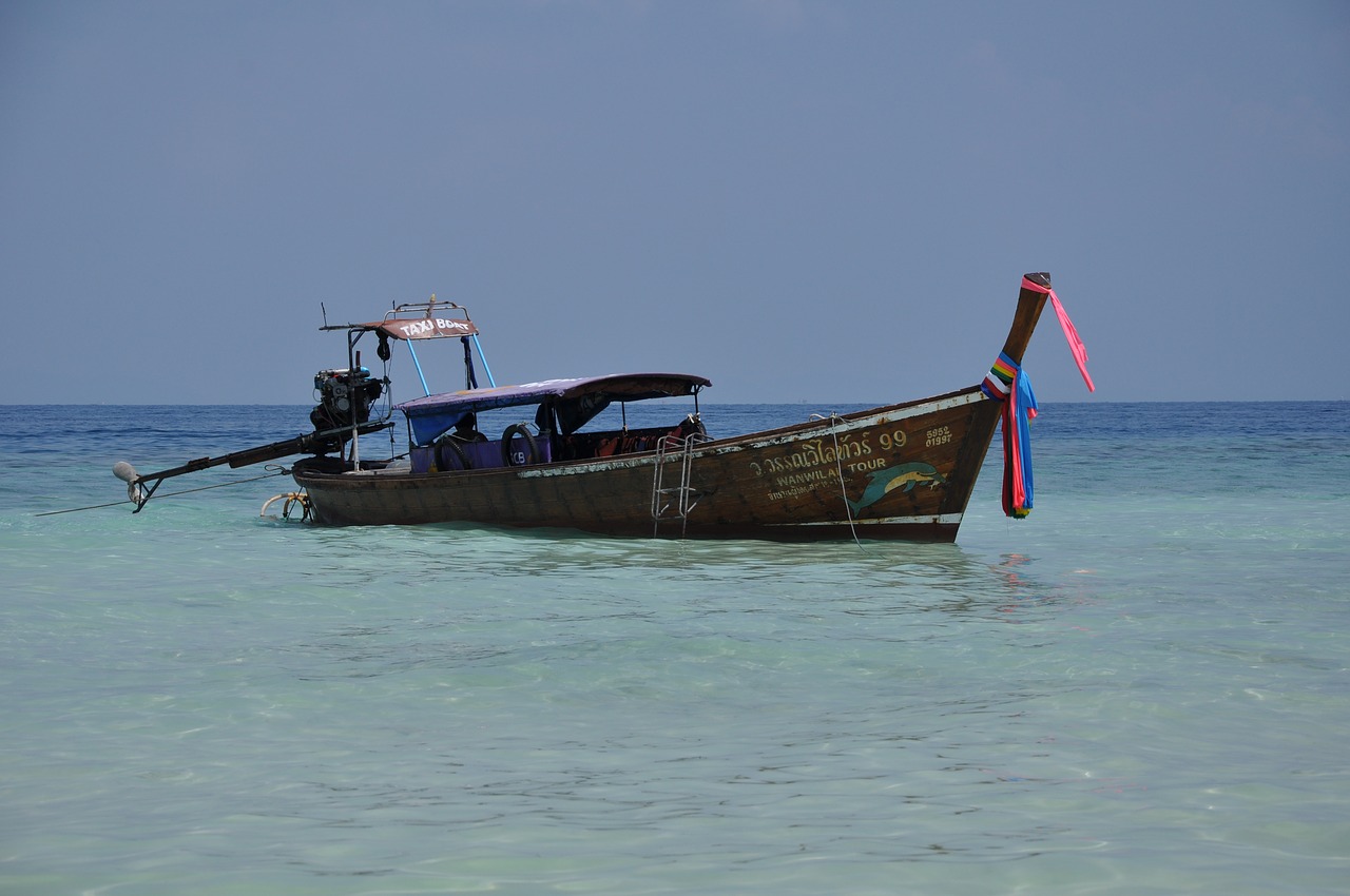 beach vessel the sea free photo