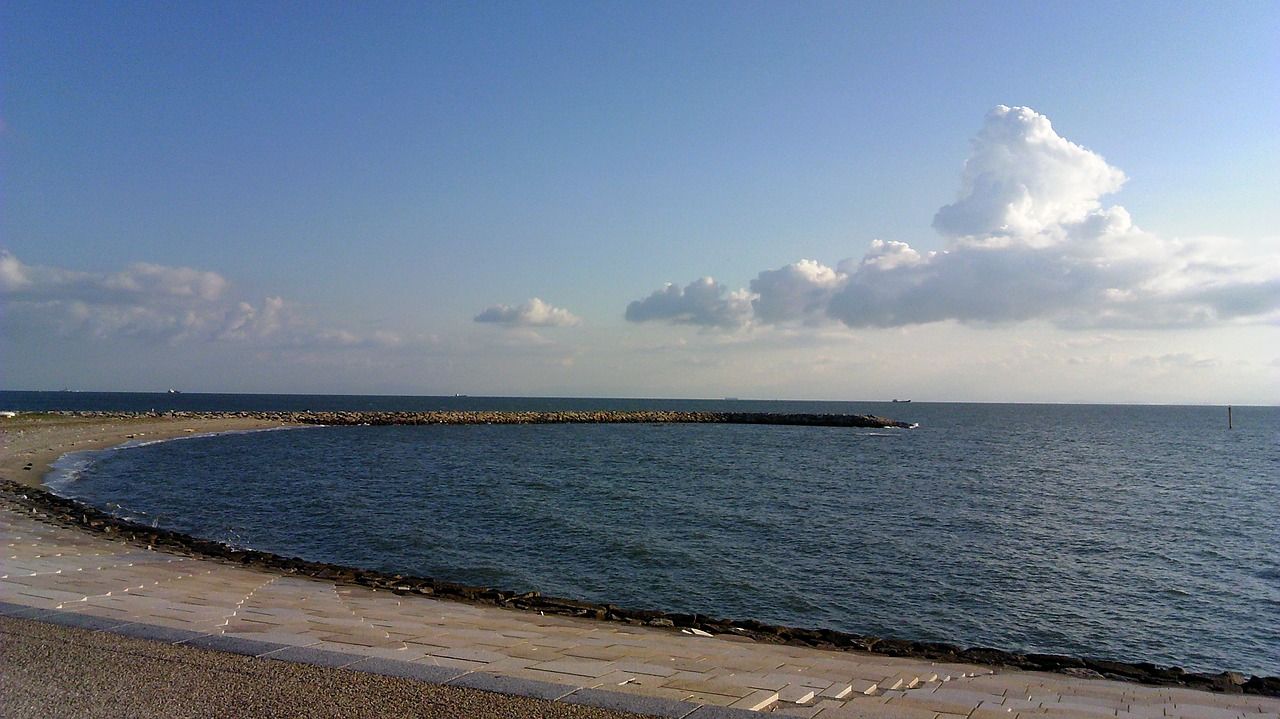 beach sky sea free photo