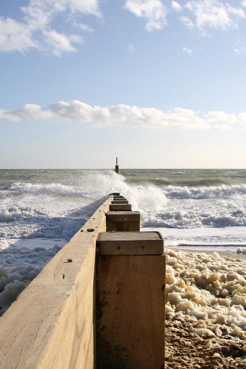 beach break water ocean free photo